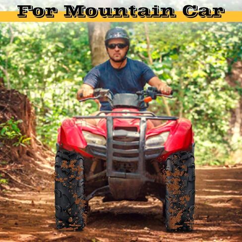 إطارات 21X10-8 ATV، جميع التضاريس 4PR، TL QD109، إطارات ذات قدرة على جميع التضاريس، مصممة للممرات والطين والرمل (عبوة من قطعتين، بدون أنبوب) in Kuwait