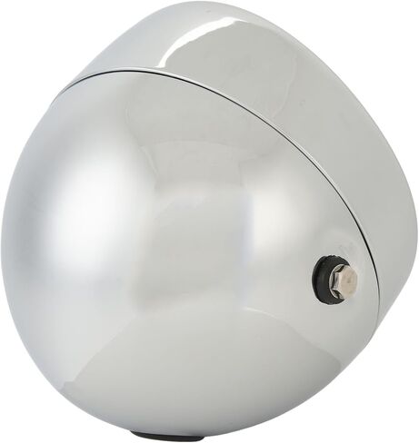 Kikumi دراجة نارية المصباح الإسكان 67789 91 الكروم مطلي المصباح قذيفة لمبة دلو العالمي صالح 7 بوصة in Kuwait