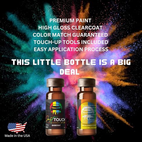 – Exact-Match Touch Up Paint Kit, Compatible with Mazda, Wind Chill Pearl, Color Code 48K. in Kuwait