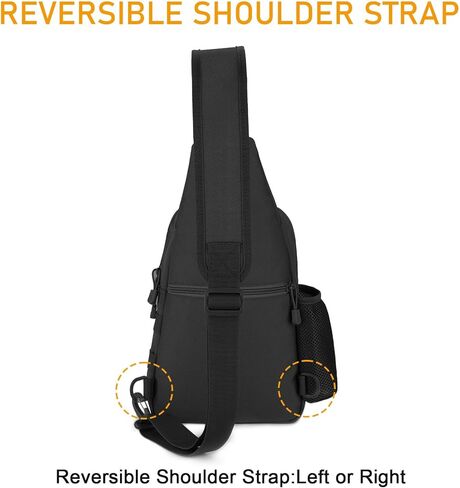 BAIGIO Tactical Chest Sling Bag Crossbody Pack One Strap Shoulder Backpack in Kuwait