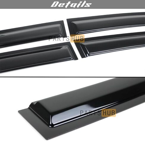 يناسب 2011-2023 دودج تشارجر سيدان بريميوم ايرو لامعة نافذة سوداء أقنعة المطر الحرس منحرف الرياح / 2012 2013 2014 2015 2016 2017 2018 2019 2020 202 2022 SRT Hellcat Daytona R/T Scat GT Pursuit in Kuwait