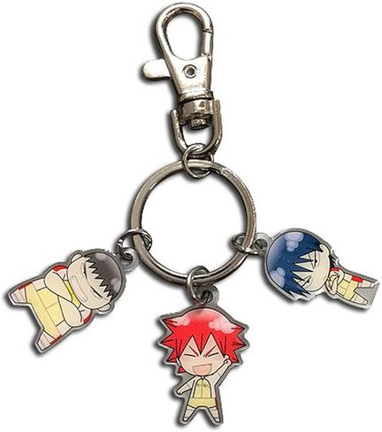 Great Eastern Entertainment Yowamushi Pedal - Naruko, Tadokoro & Imaizumi Metal Keychain in Saudi Arabia
