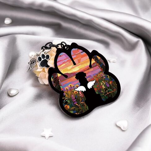 Dog Memorial Gifts for Loss of Dog Sympathy Keychain Pet Memorial Gifts for Dogs Passing Away Gift Dogs Remembrance Gift Condolence In Memory of Pet Keyring in Kuwait