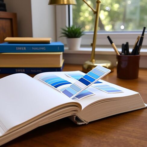 800 قطعة من علامات التبويب الزرقاء اللاصقة، أعلام كتب قابلة للكتابة وتغيير وضعها، وسادات ملاحظات ذاتية اللصق لوضع علامات على الصفحة، وتصنيف الملفات in Kuwait