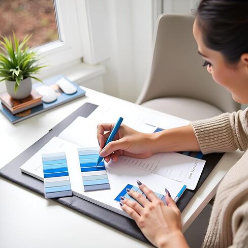 800 قطعة من علامات التبويب الزرقاء اللاصقة، أعلام كتب قابلة للكتابة وتغيير وضعها، وسادات ملاحظات ذاتية اللصق لوضع علامات على الصفحة، وتصنيف الملفات in Kuwait