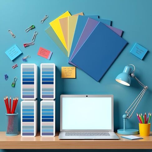 800 قطعة من علامات التبويب الزرقاء اللاصقة، أعلام كتب قابلة للكتابة وتغيير وضعها، وسادات ملاحظات ذاتية اللصق لوضع علامات على الصفحة، وتصنيف الملفات in Kuwait