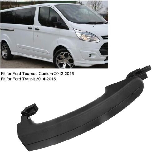 Door Handle,ABS Exterior Front Door Handle Left Side,1769292 BK21-V26600-AA in Saudi Arabia