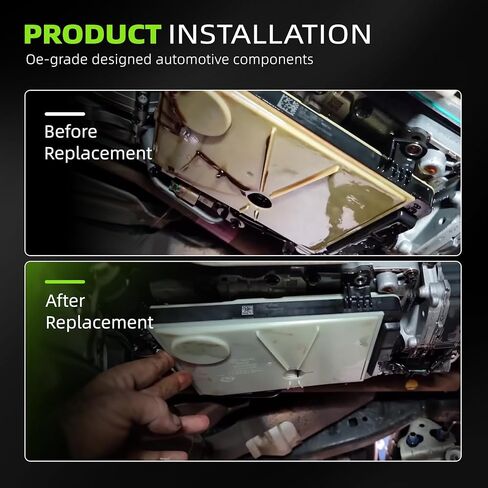 FT202 Automatic Transmission Filter for Ford F150 Explorer Mustang Aviator Ranger Navigator Expedition Transit 150 250 350 2017-2023 with Oil Pan Gasket Replace HL3Z7A098A HL3P7G186CA L1MZ7A098A in Kuwait