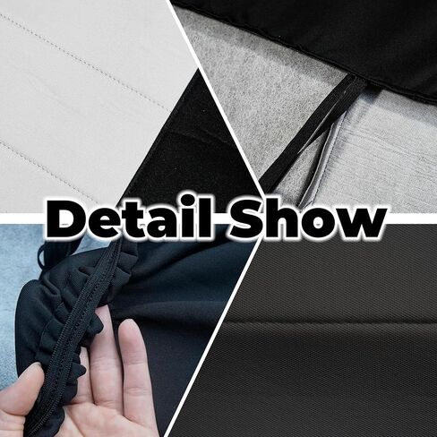 أغطية مقاعد أمامية مقسمة 60/40 لسيارة Chevy Colorado GMC Canyon 2004 2005 2006 2007 2008 2009 2010 2011 2012 مع غطاء مقعد مسند ذراع وحدة التحكم - أسود in Kuwait