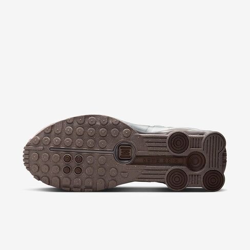Nike Shox R4 Men's Shoes (Cave Stone/College Grey/Baroque Brown/Cave Stone) Size 10.5 in Saudi Arabia