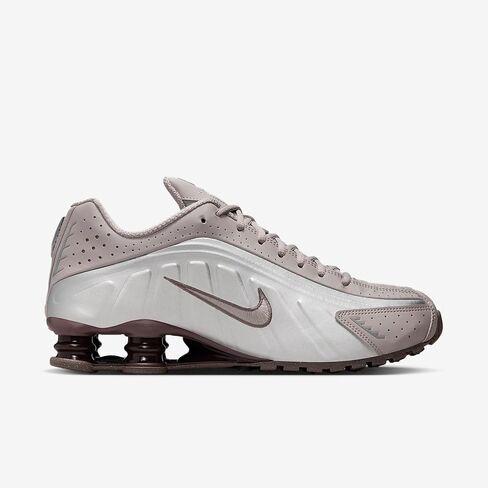 Nike Shox R4 Men's Shoes (Cave Stone/College Grey/Baroque Brown/Cave Stone) Size 10.5 in Saudi Arabia