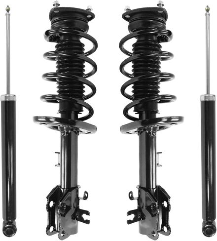 COMPLETESTRUTS - Front Complete Strut Assemblies with Coil Springs and Rear Shock Absorbers Replacement for 2013-2014 Mazda CX-5 FWD - Set of 4 in Saudi Arabia