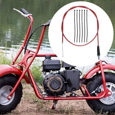 50 Inch Mini Bike Throttle Cable, Replacement for Coleman CT200U, Baja Warrior MB165 MB200 DB30 196cc 6.5hp 200cc Motovox MBX10 MBX11 GX160 GX200 Pit Bike in Kuwait