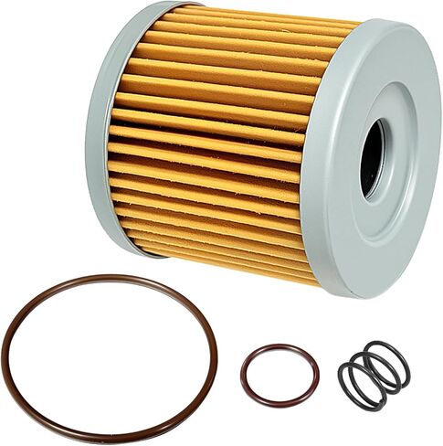 Motorcycle Oil Filter with O-Rings Spring Compatible with DRZ400 DRZ400E DRZ400S DRZ400SM Quadsport Z400 LTZ400 Quadracer 450 Arctic Cat 400 DVX KFX400 KLX400R; Pack of 1 in Saudi Arabia