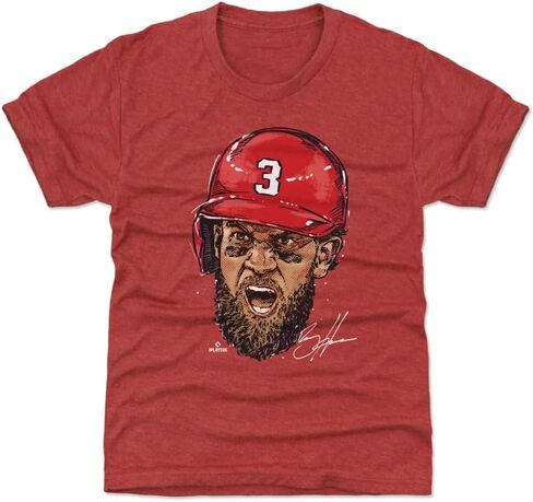 500 LEVEL Bryce Harper Kids Shirt - Bryce Harper Scream in Saudi Arabia