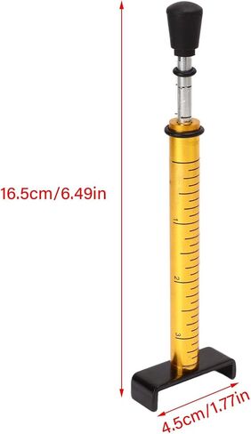 10Lb Belt Tension Gauge Motorcycle Accessory, Belt Tensioner Gauge with L Shaped Pad, Motorcycle Belt Tension Tool for Adjusting Motorcycle Settings, 6.49 x 1.77in in Kuwait