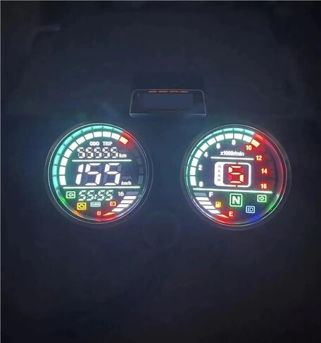 عداد المسافات الرقمي للدراجات النارية LED عداد المسافات الرقمي لدراجة نارية GN 125 GN125 مجموعة لوحة القيادة الرقمية in Saudi Arabia