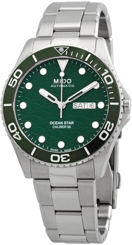MIDO Ocean Star 200C Titanium - Swiss Automatic Watch for Men - Black Dial - Case 42.5mm - M0424304405100 in Kuwait