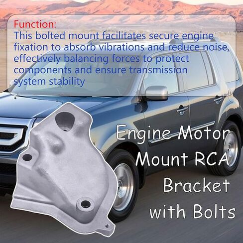 Engine Motor Mount RCA Bracket with Bolts 11910-RCA-A00 Compatible with Honda Accord 3.0 V6 2003-2007,Honda Pilot 2003-2005,Acura TL 2004-2008,Acura RL 2005-2008 in Kuwait