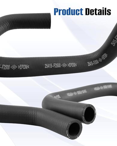 25415-F2500 2PCS Radiator Upper and Lower Coolant Hose Fit for Hyundai Veloster 2019 2020 2021 Elantra 2017 2018 2019 2020 in Saudi Arabia