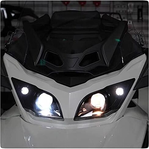 مصابيح إضاءة رأس بيضاء فائقة لـ 2010-2019 Can-Am Spyder Roadster RT RT-S in Saudi Arabia