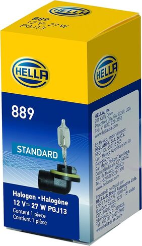 HELLA 889 Standard Halogen Bulb, 12 V, 27W in Saudi Arabia