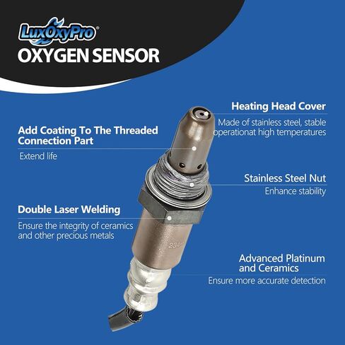 Oxygen O2 Sensor Upstream for Toyota 4runner Camry Avalon Highlander Sienna Tacoma Venza for RAV4 2.5 2.7 3.5L 2006-2012, for Lexus ES350 RX350 RX450h 3.5L 2007-2011, Replace 234-9022 in Saudi Arabia