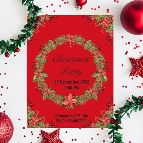 حزمة ورق سندات ملونة من UOFFICE مقاس 8.5 بوصة × 11 بوصة، 20 رطل، 100 صفحة (أحمر) in Kuwait