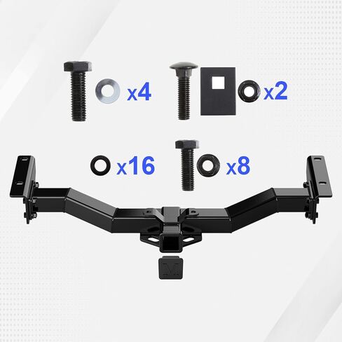 Magnus Assembly Class 3 Trailer Hitch 2 Inches Receiver Tube Towing Hitch Compatible with 2003-2006 Chevrolet Suburban Avalanche 1500 2500 Tahoe GMC Yukon Cadillac Escalade EXT ESV in Kuwait