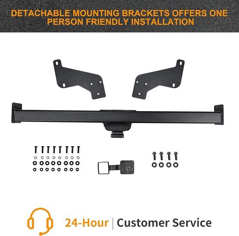 Autekcomma Class 3 Trailer Hitch, Compatible with Lexus RX350 & RX350h & RX500h 2023-2026, Tow Hitch 2 Inch Receiver, Multi-Fit Hitch to Receive Ball Mount, Cargo Carrier with Hitch Covers. 13579 in Kuwait