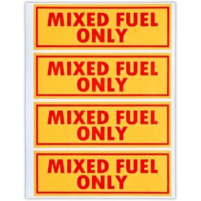 12PCS Diesel Only Gasoline Only and Mixed Fuel Only Sticker Combo Vinyl Labels for Trucks Cars Outdoor Equipment Durable Weather Resistant 2 Inch x 6 Inch in Kuwait