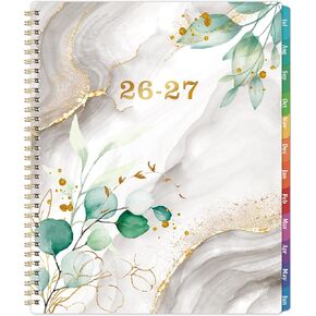 2026-2027 Planner - Academic 2026-2027 Planner, July 2026-June 2027, Weekly and Monthly Planner with 12 Month, 8.5" x 11", with Colorful Tabs, Inner Pocket in Kuwait