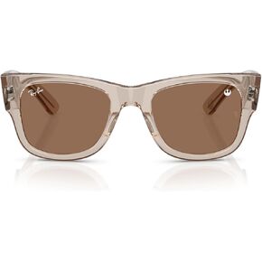 نظارات شمسية Ray-Ban x Star Wars Rebel Alliance RB0840S Mega Wayfarer Square، شفافة بني فاتح/بنفسجي فاتح، 51 ملم in Kuwait
