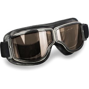 surpassme Motorcycle Vintage Goggles,Motorcross Riding Glasses for ATV, Dirt Bike, Available for Open Face Helmet in Kuwait