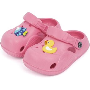 Casazoe Toddler Boys Girls Garden Clogs Kids Slip On Water Sandals Lightweight Summer Beach Pool Slipper Infant Children Outdoor Swimming Slides in Kuwait