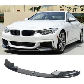 Front Bumper Lip Compatibility with 2014-2020 F32 F33 F36 4 Series M Sport Front Bumper Chin Lip Splitter Spoiler Carbon Fiber in Kuwait