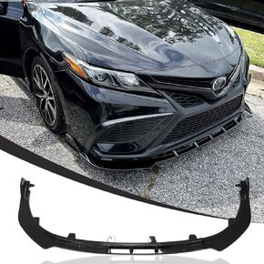 Front Lip Compatible with Toyota Camry Sport [SE,XSE,Hybrid SE,Hybrid XSE,TRD,SE Nightshade] 2021 2022 2023 2024 Front Bumper Lip Splitter Under Chin Spoiler Body Kit Camry Accessories in Kuwait