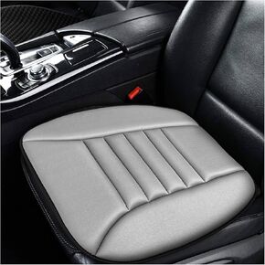 Car Seat Cushion, Breathable Driver Seat Protector with 1.2" Thick Comfortable Memory Foam, Universal Non-Slip Chair Pillow Pressure Relief Cushion Pad for Car Home Office (Black) in Kuwait