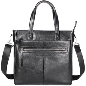 Briefcase for Men Top Layer Cowhide Business Casual Bag Shoulder in Kuwait