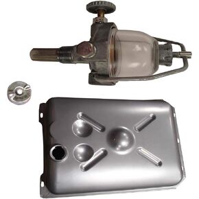 RAParts Fits Ford Tractor Fuel Tank, Cap, & Sediment Bowl 2N 8N 9N Replaces 2N9155B 9N9002 9N9030 in Kuwait