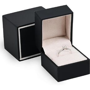 Ultra Smooth Soft Touch Bracelet Box - Bracelet & Necklace Box for Women & Men - Luxury Jewelry Box with Sleeve, Suede Interior & Secure Tabs - Ideal for Bracelet Jewelry Gift Box in Kuwait