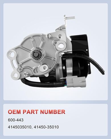 ‎600-443 Rear Differential Lock Actuator Fit for Toyota Tacoma 2.7L L4 and 4.0L V6 4WD 1995-2015, Replace# 41450-35010 in Kuwait