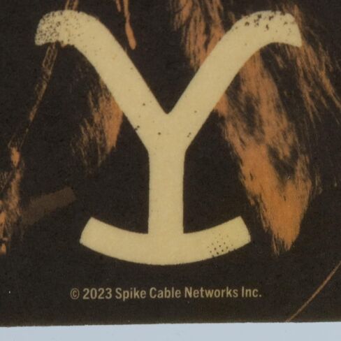 Plasticolor 005675R01 Yellowstone Cowboy & Y Logo Paper Air Freshener - 2 pack in Saudi Arabia