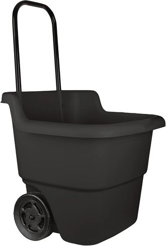 15-Gallon Resin Lawn & Garden Cart – Utility Wagon for Yard Work, Gardening, and Outdoor Storage, Assembled Dimensions: 20.75" L x 22.5" W x 35.75" H in Saudi Arabia