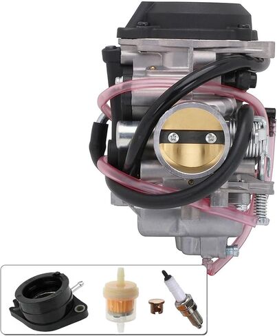Carburetor & Intake Manifold, for Yamaha TTR225 (99-04) XT225 (87-06) Carb 5FG-14901-00-00, 2LN-13586-01 in Kuwait