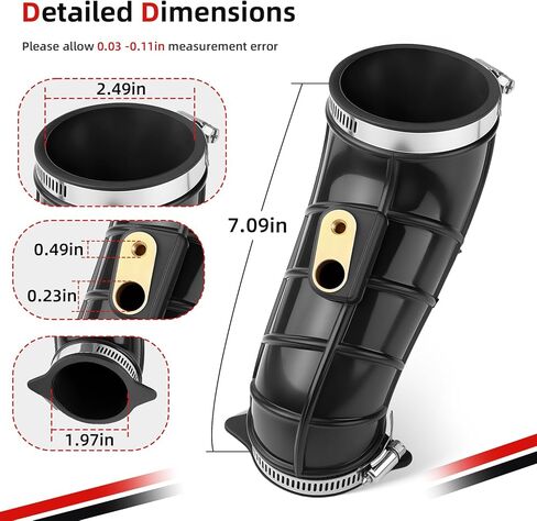 Air Box Boot For Polaris Ranger 700 800 Crew XP 2005-2010 5412715 in Kuwait