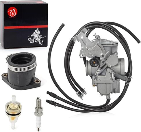 Carburetor Carb and Intake Manifold For YAMAHA TTR250 1996 1997 1998 1999 2000 2001 2002 2003 2004 2005 2006 5GF-14301-01-00 in Kuwait