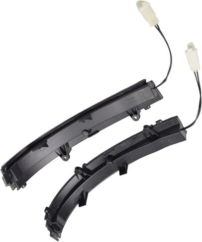 مصابيح إشارة الانعطاف الجانبية المتسلسلة LED متوافقة مع VW Jetta MK6 SE 2011 2012 2013 2014 2015 2016 2017 2018، وميض مؤشر مرآة ديناميكي، حزمة من 2 in Kuwait