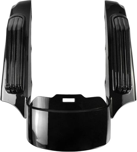 Rear Fender Fascia Extension with LED Running Brake Turn Signal Light Set Fit For Harley Touring Electrac Glide Road King Road Glide Street Glide 2009-2013 (Black Lens) in Saudi Arabia