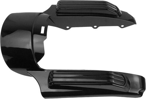 Rear Fender Fascia Extension with LED Running Brake Turn Signal Light Set Fit For Harley Touring Electrac Glide Road King Road Glide Street Glide 2009-2013 (Black Lens) in Saudi Arabia